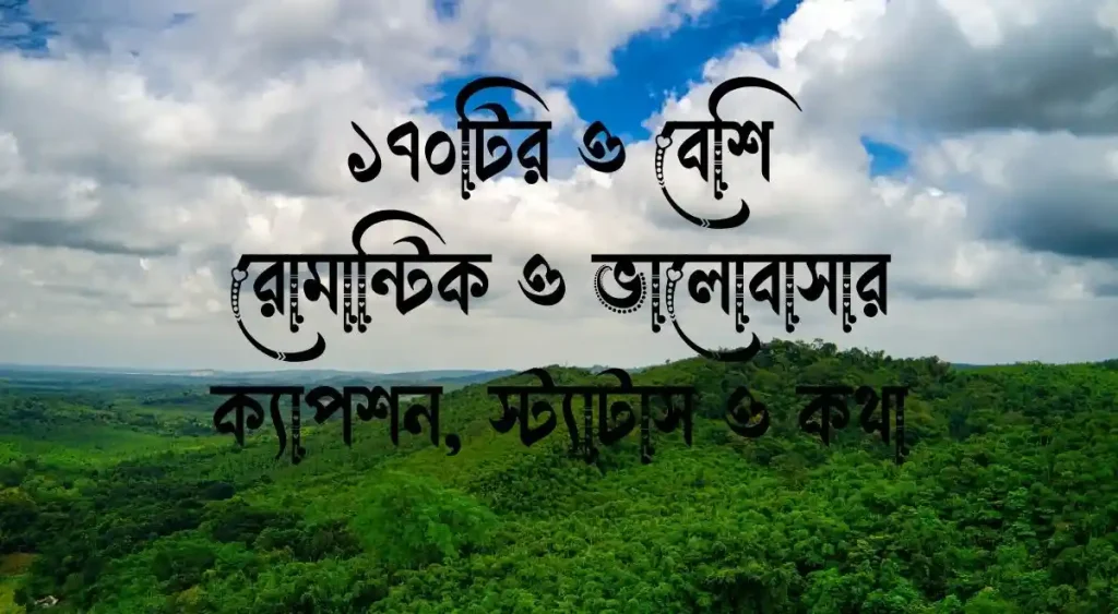 ১৭০+ রোমান্টিক ও ভালোবাসার ক্যাপশন | ভালোবাসা নিয়ে ক্যাপশন, বেলী ফুল