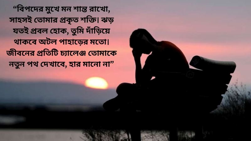 বিপদ নিয়ে স্ট্যাটাস, 149+ বিপদ নিয়ে উক্তি, ক্যাপশন ও কবিতা, fb bio