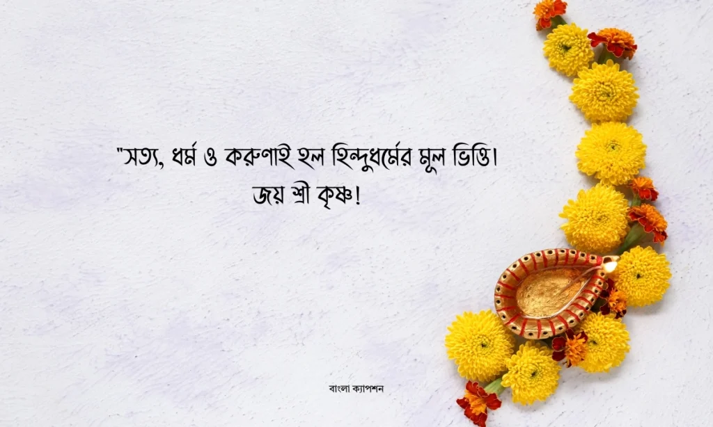 হিন্দু ধর্মের ক্যাপশন: ধর্মীয় উক্তি ও অনুপ্রেরণামূলক বাক্য, ছোট ক্যাপশন