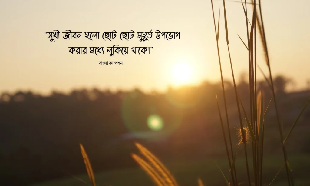 হ্যাপি লাইফ ক্যাপশন | সুখী জীবন নিয়ে স্ট্যাটাস ২০২৬, sad post