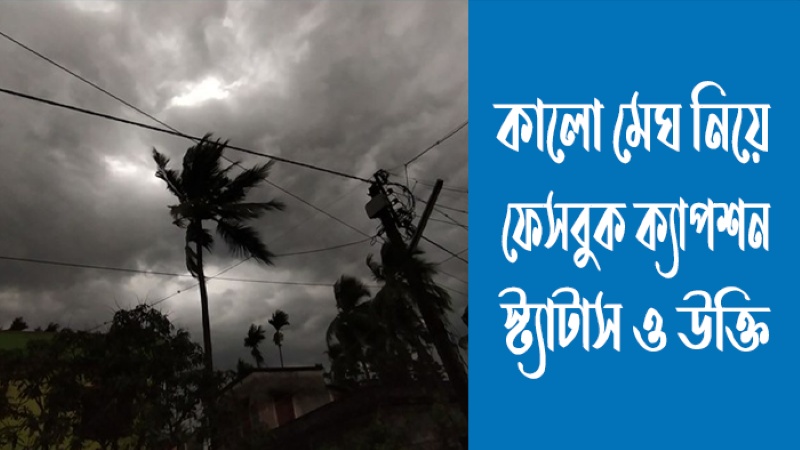 কালো মেঘ নিয়ে নতুন ফেসবুক ক্যাপশন, স্ট্যাটাস ও উক্তি (সেরা ১৫০+), বসন্ত নিয়ে কবিদের উক্তি