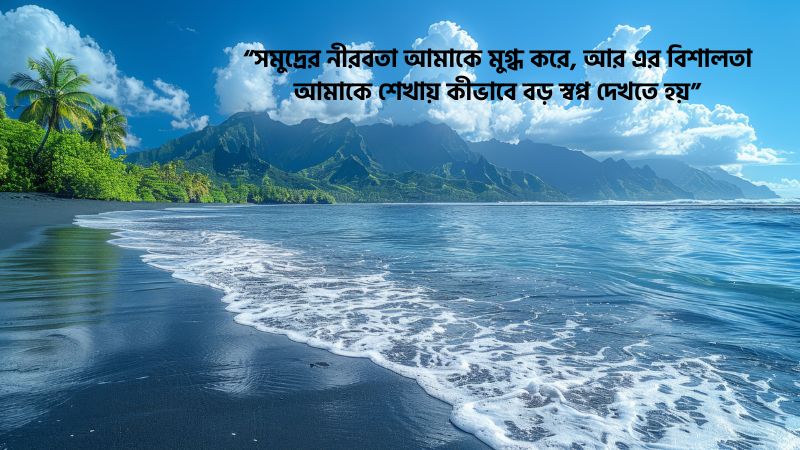 149+ সমুদ্র নিয়ে ক্যাপশন, ফেসবুক স্ট্যাটাস, উক্তি ও কবিতা, বনলতা সেন কবিতার মূলভাব