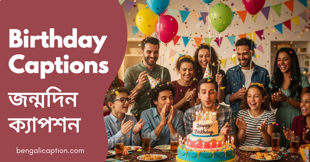 200+ Birthday Captions in Bangla| Wishes & Status, best caption bangla