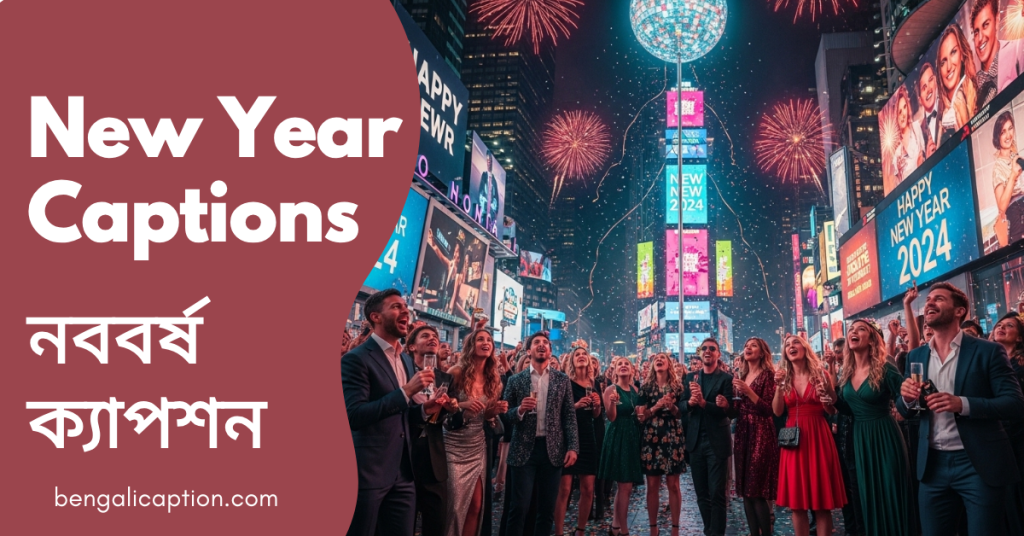 250+ Happy New Year Captions in Bengali, love status bangla