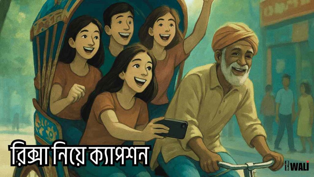 সেরা ৪৬+ রিক্সা নিয়ে ক্যাপশন ও উক্তি ২০২৬, ফেসবুক ক্যাপশন বাংলা