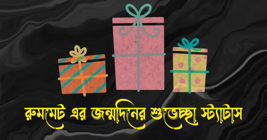 রুমমেট এর জন্মদিনের শুভেচ্ছা স্ট্যাটাস ও ক্যাপশন, সময় নিয়ে উক্তি