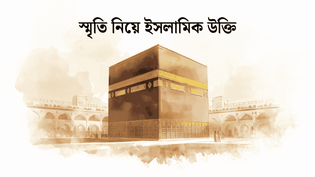 ১০০+ স্মৃতি নিয়ে ইসলামিক উক্তি ও স্ট্যাটাস ২০২৬, হাসির ছন্দ