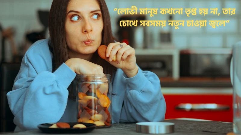 লোভী মানুষ নিয়ে উক্তি ও ক্যাপশন – লোভ নিয়ে ইসলামিক উক্তি, মেয়েদের আইডির নাম