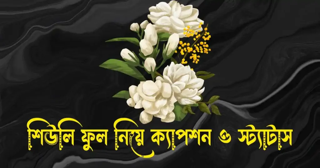 শিউলি ফুল নিয়ে ক্যাপশন, স্ট্যাটাস, উক্তি ও ছন্দ, facebook status